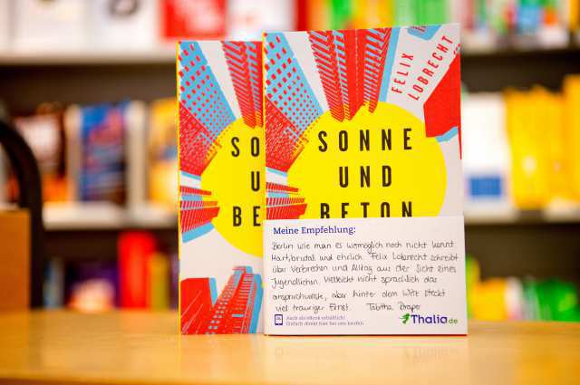 Buch-Tipp von Thalia: Sonne und Beton von Felix Lobrecht