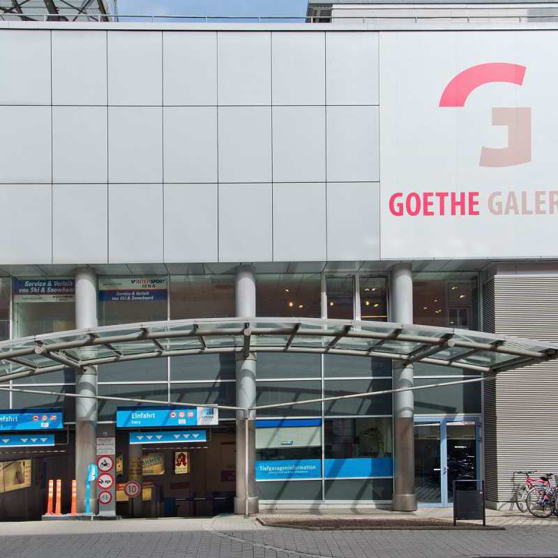 Apcoa Tiefgarage Goethe Galerie Jena